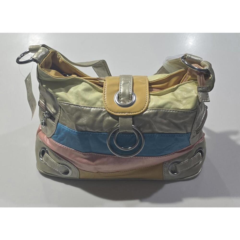 JC‎ Fashion Handbag Vibrant Modern Design Metallic Finish